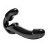 Strap U Revolver - consolador ajustable sin arnés (negro)