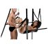 XR Brands - Columpio sexual con soporte (negro)