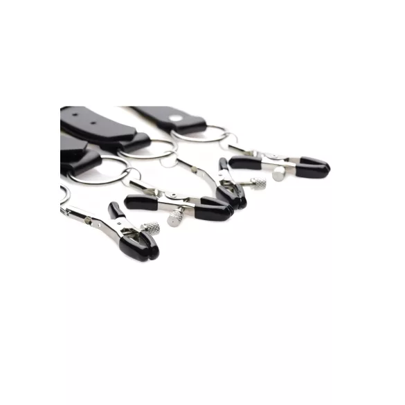 XR Brands - pinza separadora de labios vaginales - negra
