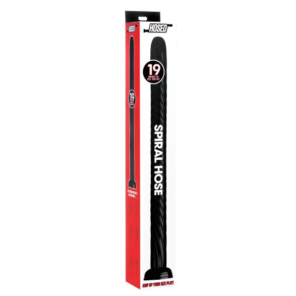 Serpiente Anal Grip Negro - Dildo Con Ventosa