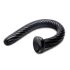 Serpiente Anal Grip Negro - Dildo Con Ventosa