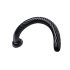 Serpiente Anal Grip Negro - Dildo Con Ventosa