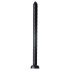 HOSED Ribbed Hose 19 - consolador anal con ventosa (negro)