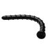 Serpiente Anal Hosed Swirl 18 - Dildo Negro