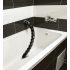 Serpiente Anal Hosed Swirl 18 - Dildo Negro
