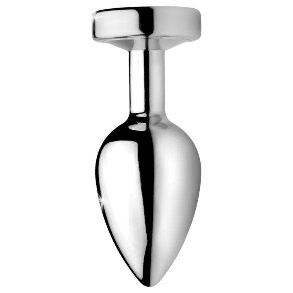 Booty Sparks - plug anal luminoso - tamaño mediano - plata