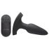 Booty Sparks Laser - vibrador anal recargable y remoto (negro)
