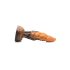 Ravager Creatura: Dildo Texturizado de Silicona - 20cm (naranja)