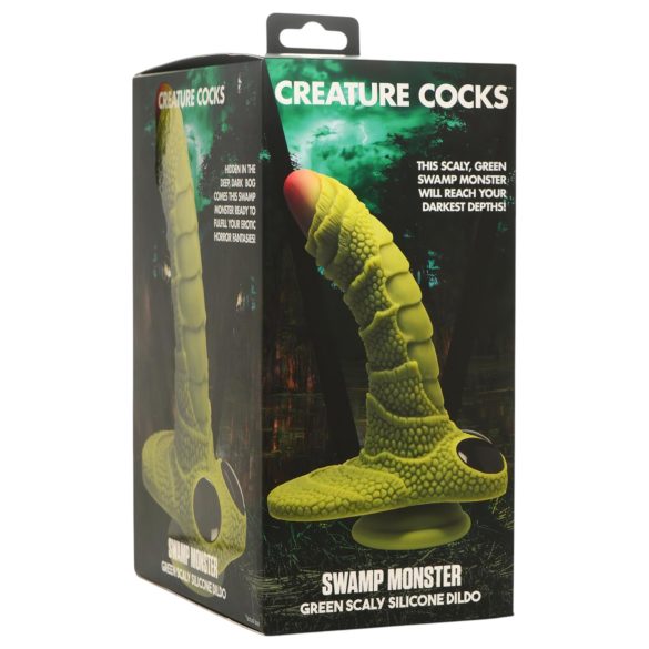 Creature Cocks - Dildo realista monstruo pantano verde