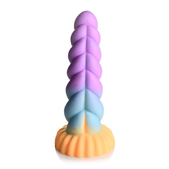 Dildo Unicorno Místico - 21cm (lila-amarillo)