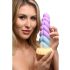 Dildo Unicorno Místico - 21cm (lila-amarillo)
