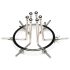 XR Brands Oculus - dilatador de acero inoxidable (plateado)