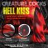 Beso Infernal - Dildo de Silicona Torcida 19cm (Rojo)