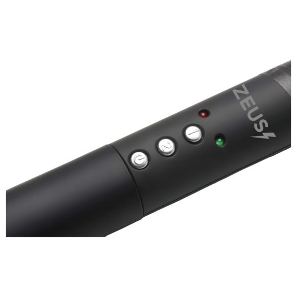 Zeus - consolador eléctrico recargable - negro