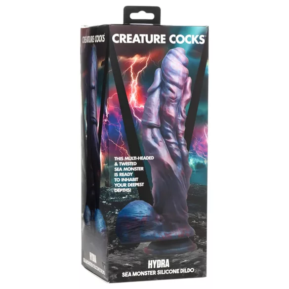 Creature Cocks Hydra - dildo realista - 27cm - silicona - lila