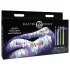 XR Brands - Vela corporal BDSM UV reactiva - colores (4 uds)