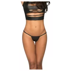 Mapalé - tanga micro brillante - negro - M/L