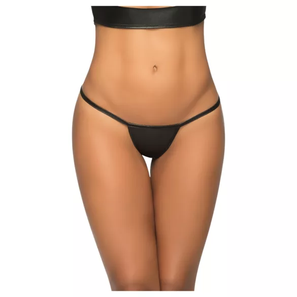 Mapalé - tanga micro brillante - negro - M/L