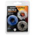 Set de Anillos Penis "Stay Hard" - 3 Colores Vibrantes