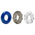 Juego de anillos para pene variado Stay Hard - 3 unidades (colores)
