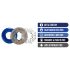 Juego de anillos para pene variado Stay Hard - 3 unidades (colores)