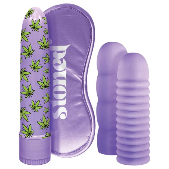 Stoner Bonga Bunga - Set de Vibradores en Barra (4 piezas) - Morado