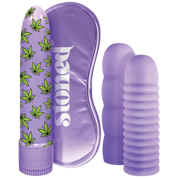 Stoner Bonga Bunga - Set de Vibradores en Barra (4 piezas) - Morado