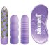 Stoner Bonga Bunga - Set de Vibradores en Barra (4 piezas) - Morado