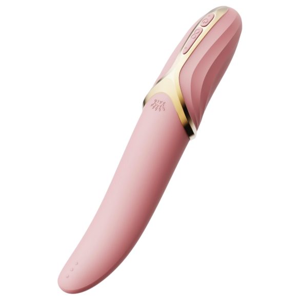 Zalo Eve - vibrador giratorio con calefacción y batería recargable (rosa)