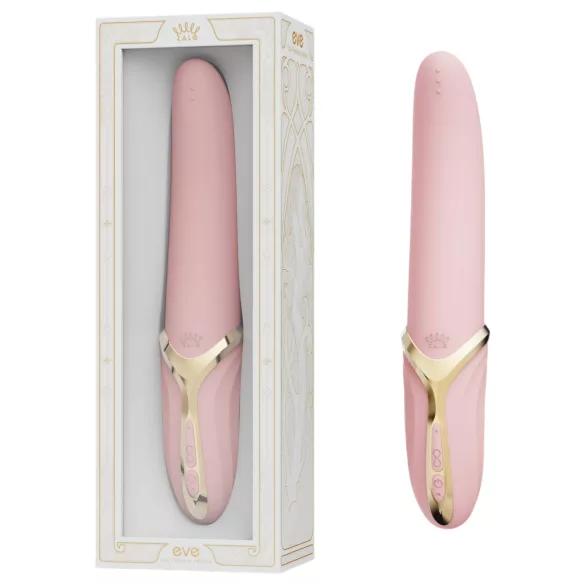 Zalo Eve - vibrador rotatorio recargable con calor - silicona rosa
