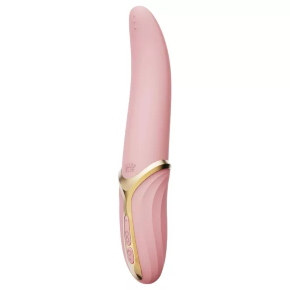 Zalo Eve - vibrador rotatorio recargable con calor - silicona rosa