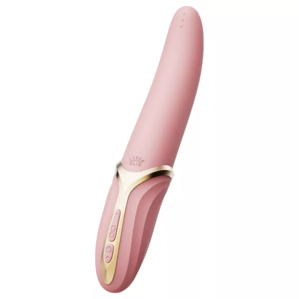 Zalo Eve - vibrador rotatorio recargable con calor - silicona rosa