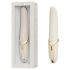 Zalo Eve - vibrador recargable con calor giratorio (blanco)