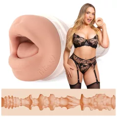   Fleshlight Mia Malkova - masturbador boca realista - color piel