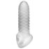 Fat Boy Checker Box - funda pene (15cm) - blanco