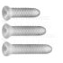 Fat Boy Checker Box - funda para pene (17cm) - blanco