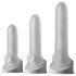 Fat Boy Checker Box - funda para pene (17cm) - blanco