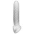 Fat Boy Checker Box - funda pene (19cm) - blanco