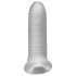 Fat Boy Micro Ribbed - funda para pene (15cm) - blanco