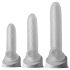 Fat Boy Micro Ribbed - funda para pene (15cm) - blanco