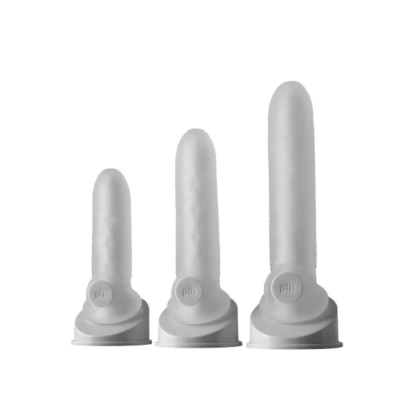 Perfect Fit - Fat Boy Micro Acanalado - funda para pene (17 cm, blanca)