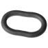 Perfect Fit Ultra Wrap 9 - anillo grueso para pene - negro (22 cm)