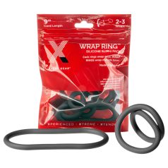   Perfect Fit Slim Wrap 9 - anillo delgado para el pene - negro (22cm)