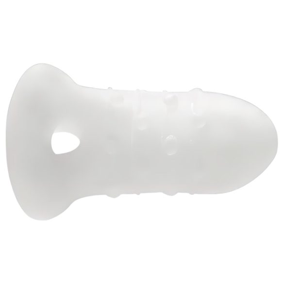 Fat Boy Thin - funda para pene 10cm - silicona blanca