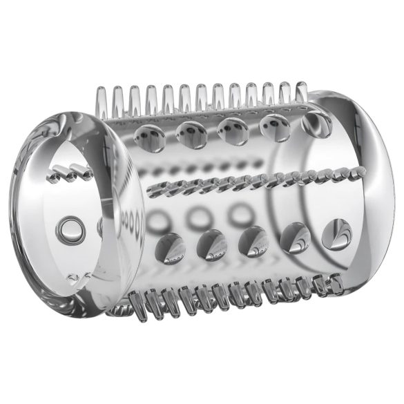Stay Hard - anillo para pene con púas pequeñas - transparente