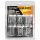 Stay Hard - Set de Anillos Transparentes (6 uds)