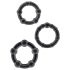 Set de anillos endurecedores (negro)
