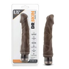 Dr. Skin Vibe No.6. - vibrador realista (marrón)