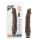 Dr. Skin Vibe No.6 - Vibrador realista (marrón)