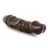 Dr. Skin Vibe No.6 - Vibrador realista (marrón)